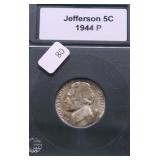1944 P CHOICE BU JEFFERSON NICKEL