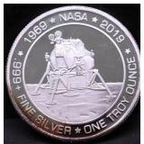 1 OZ .999 SILVER ROUND