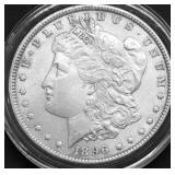 1896 CHOICE BU MORGAN DOLLAR