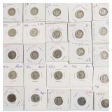 NICE GROUP OF MERCURY DIMES