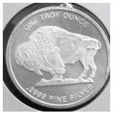 1 OZ .999 SILVER ROUND