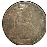 1878 SEATED HALF DOLLAR VF