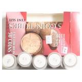 5 ROLLS OF LINCOLN CENTS