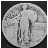 1928 STANDING QUARTER VG