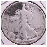 1939 WALKING HALF DOLLAR G