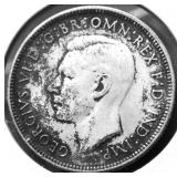1942 CANADA HALF DOLLAR AU