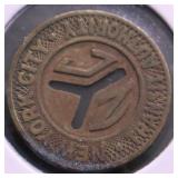 NEW YORK TRANSIT TOKEN XF