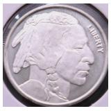 1/4 OZ  .999 SILVER ROUND
