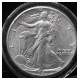 1941 CHOICE BU WALKING HALF DOLLAR