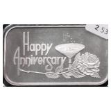 1  OZ .999 SILVER BAR