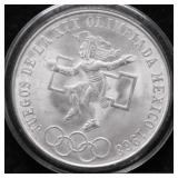 SILVER MEXICO 25 PESOS GEM