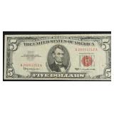 5 DOLLAR U S LEGAL TENDER VF