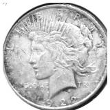 1922 PEACE DOLLAR XF