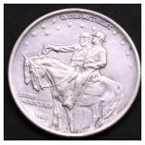 1925 CHOICE BU STONE MTN HALF DOLLAR