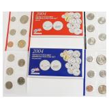 2004 MINT SET P D MINTS