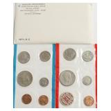 1971 MINT SET P D MINTS
