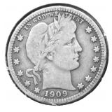 1909 BARBER QUARTER G