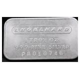 1  OZ .999 SILVER BAR