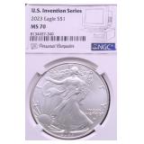 2023 NGC MS70 SILVER EAGLE