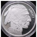 1 OZ .999 SILVER ROUND