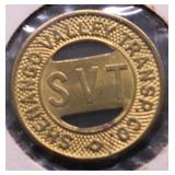 SHENANGO VALLEY PA TRANSIT TOKEN CHOICE BU