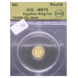 1/200 OZ .999 CERTIFIED GOLD
