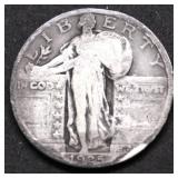 1925 STANDING QUARTER VG