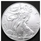 2018 SILVER EAGLE GEM