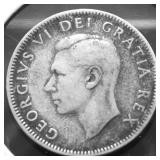 1949 CANADA QUARTER VF