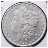 1884 MORGAN DOLLLAR XF