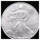 1999 SILVER EAGLE GEM