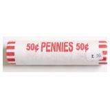 2025 D  GEM BU BANK ROLLED PENNIES RARE  LAST YEAR