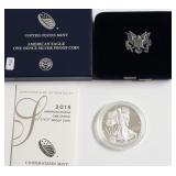 2015 PROOF AMERICAN EAGLE W/ BOX AND PAPERS