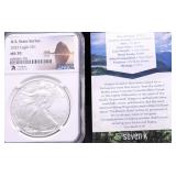 2022 NGC MS70 SILVER EAGLE
