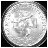 MEXICO SILVER 25 PESOS CH BU
