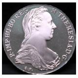1780 AUSTRIA THALER RESTRIKE PROOF