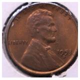 1953 D GEM RB LINCILN CENT