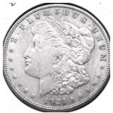 1921 S MORGAN DOLLAR XF