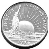 PROOF ELLIS ISLAND HALF DOLLAR