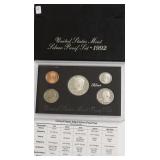 1992 SILVER PROOF SET