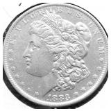 1883 O MORGAN DOLLAR XF