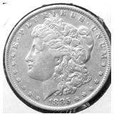 1885 O MORGAN DOLLAR XF