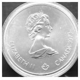 1976 CANADA SILVER 10 DOLLARS GEM