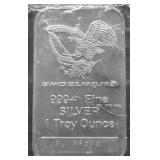1  OZ .999 SILVER BAR