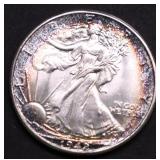 1942 SUPURB GEM WALKING HALF DOLLAR