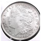 1921 MORGAN DOLLAR AU