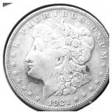 1921 S MORGAN DOLLAR XF