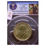 2007 PCGS MS66 PRESIDENT DOLLAR