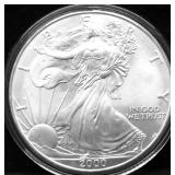 2000 SILVER EAGLE GEM