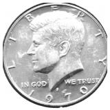 1970 S PROOF KENNEDY HALF DOLLAR